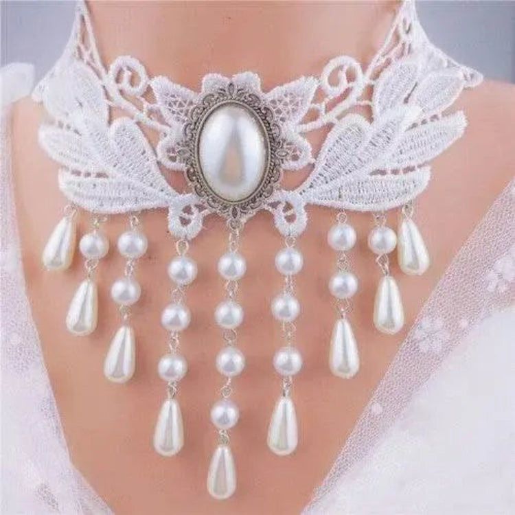 Black Clavicular Chain Sexy Jewelry Accessories Fashion Lace Necklace Women Fashion Lace Necklace by Zopi