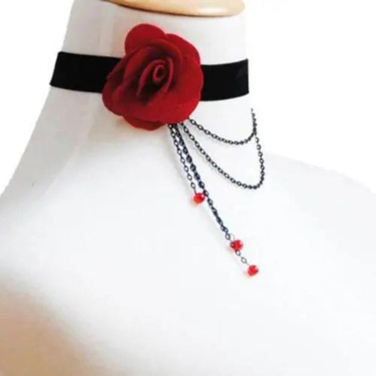 Black Clavicular Chain Sexy Jewelry Accessories Fashion Lace Necklace Women Fashion Lace Necklace by Zopi