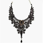 Black Clavicular Chain Sexy Jewelry Accessories Fashion Lace Necklace Women Fashion Lace Necklace by Zopi