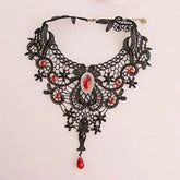 Black Clavicular Chain Sexy Jewelry Accessories Fashion Lace Necklace Women Fashion Lace Necklace by Zopi