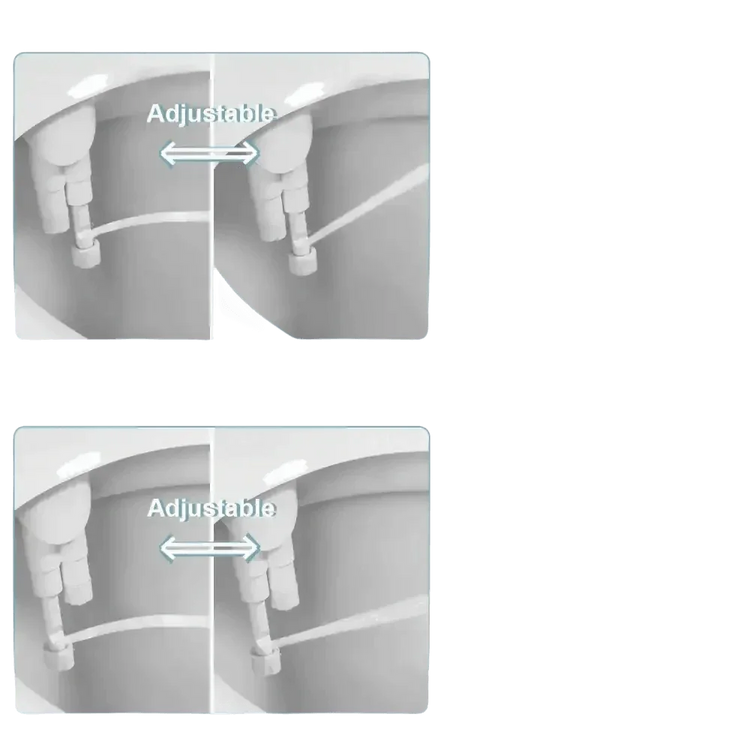 Samodra Bidet Attachment with Adjustable Water Pressure human bidet Bidet Attachment by Samodra Store