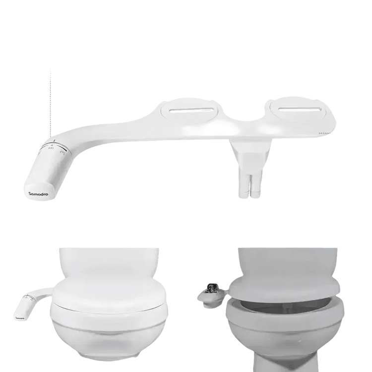 Samodra Bidet Attachment with Adjustable Water Pressure human bidet Bidet Attachment by Samodra Store