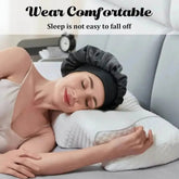 Satin Sleep Bonnet Set Satin Sleep Bonnet Set by Dropshee