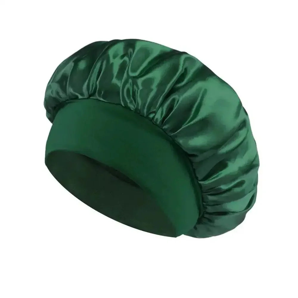 Satin Sleep Bonnet Set Satin Sleep Bonnet Set by Dropshee