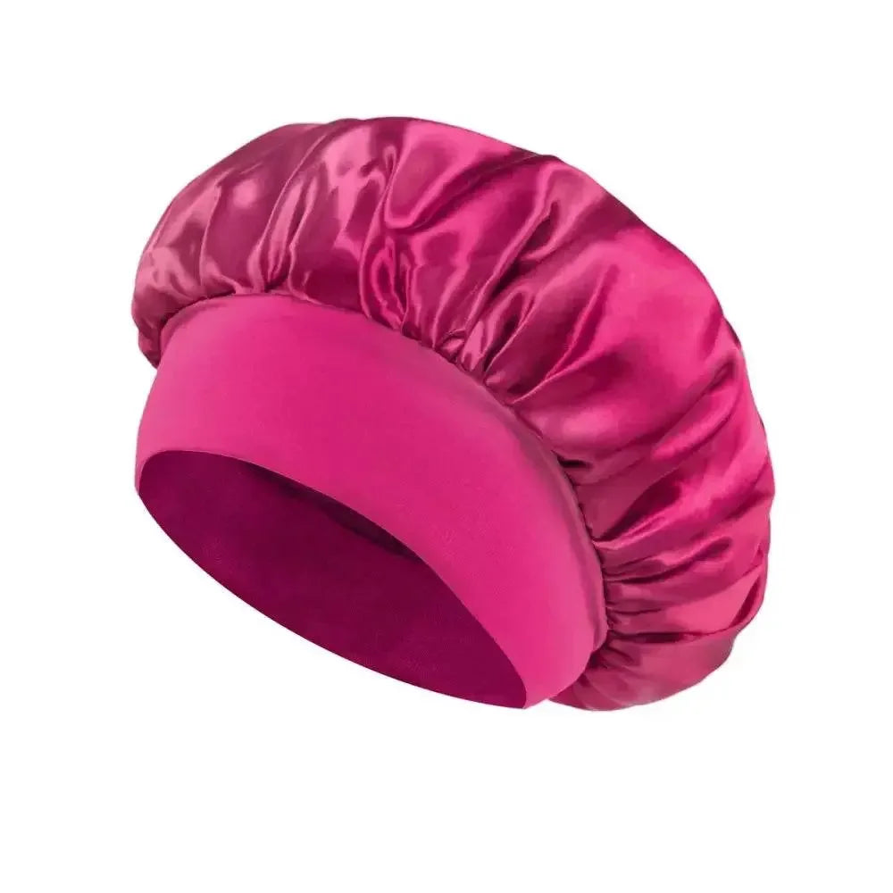 Satin Sleep Bonnet Set Satin Sleep Bonnet Set by Dropshee