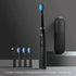 Seago Electric Sonic Toothbrush Black with Case Toothbrush by seago Official Store