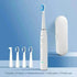 Seago Electric Sonic Toothbrush Black with Case Toothbrush by seago Official Store
