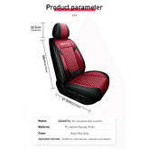 Red and Black Car Seat Cover Set Car seat cover by GiFiFY