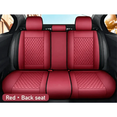 Red and Black Car Seat Cover Set Car seat cover by GiFiFY