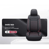 Black Leather Car Seat Covers Seametal Car Seat Car seat cover by DSERS
