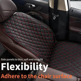 Black Quilted Leather Car Seat Covers Car seat cover by DSERS