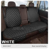 Black Quilted Leather Car Seat Covers Car seat cover by DSERS