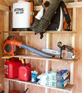 Shed Shelf Bracket Kit | Heavy-Duty Shed Organizer Shed Organization by HangThis Up My Shed Organizing System