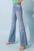 GRAND PARTY DENIM JEANS PANTS by Flying Tomato