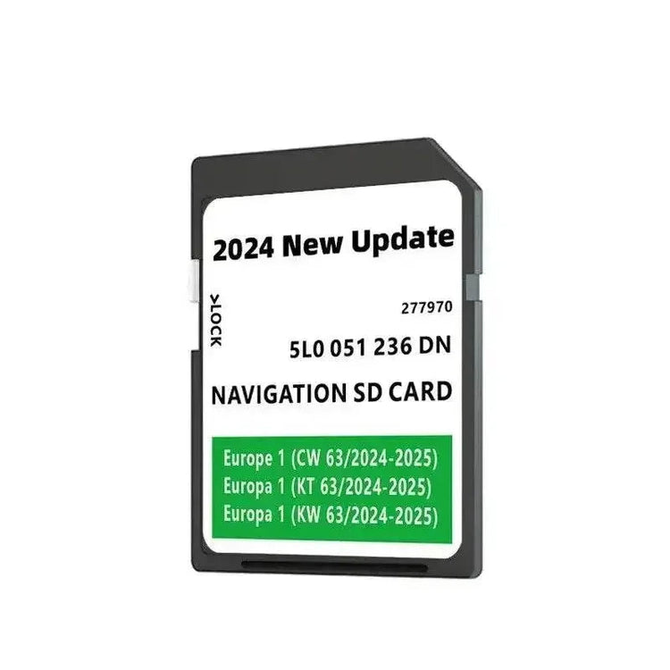 Skoda MIB2 Navigation SD Card 2024 SD Card by Dropshee