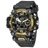 SMAEL Brand Tan and Black Outdoor Sport Mens Watch Watches by SMAEL Official Store