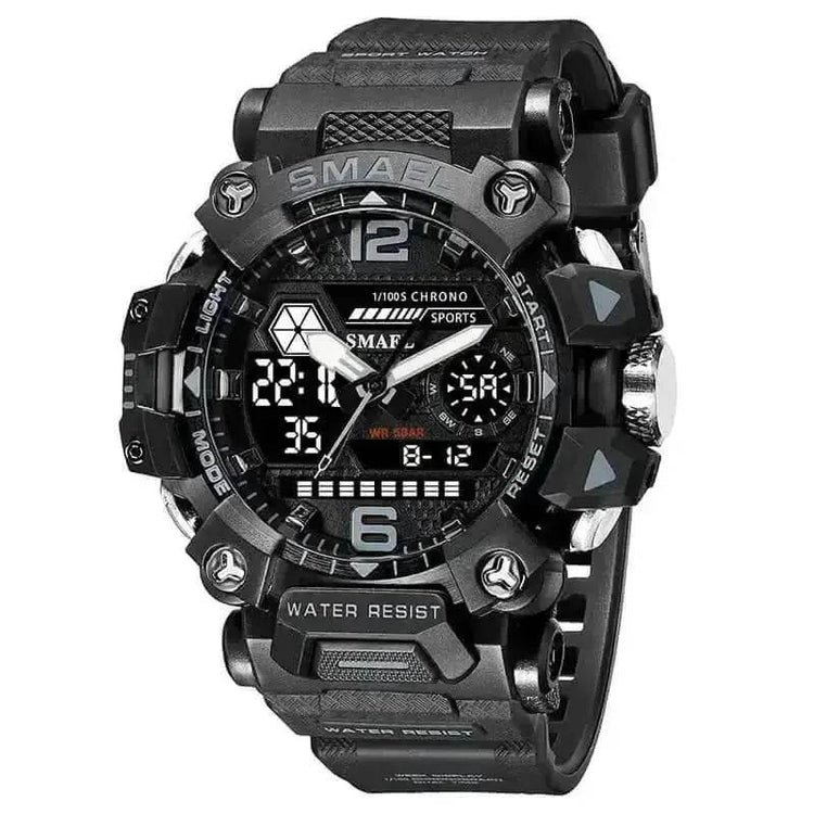 SMAEL Brand Tan and Black Outdoor Sport Mens Watch Watches by SMAEL Official Store