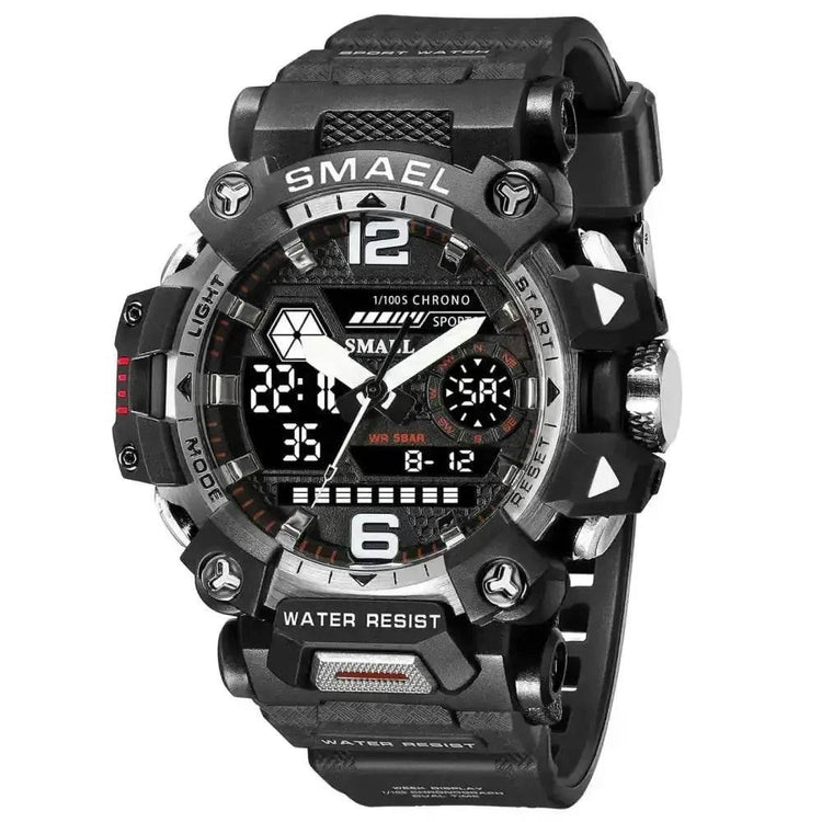 SMAEL Brand Tan and Black Outdoor Sport Mens Watch Watches by SMAEL Official Store