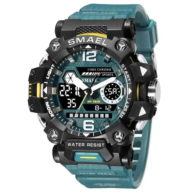 SMAEL Brand Tan and Black Outdoor Sport Mens Watch Watches by SMAEL Official Store