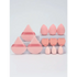 Small Medium and Large 12PCS Combination Set Makeup Puff Essential for Beginners Cosmetic Puff Set Makeup Foundation Sponge Makeup Puff by Dropshee