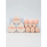 Small Medium and Large 12PCS Combination Set Makeup Puff Essential for Beginners Cosmetic Puff Set Makeup Foundation Sponge Makeup Puff by Dropshee