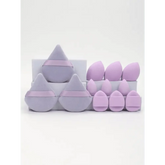 Small Medium and Large 12PCS Combination Set Makeup Puff Essential for Beginners Cosmetic Puff Set Makeup Foundation Sponge Makeup Puff by Dropshee