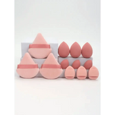 Small Medium and Large 12PCS Combination Set Makeup Puff Essential for Beginners Cosmetic Puff Set Makeup Foundation Sponge Makeup Puff by Dropshee