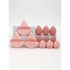 Small Medium and Large 12PCS Combination Set Makeup Puff Essential for Beginners Cosmetic Puff Set Makeup Foundation Sponge Makeup Puff by Dropshee