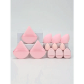 Small Medium and Large 12PCS Combination Set Makeup Puff Essential for Beginners Cosmetic Puff Set Makeup Foundation Sponge Makeup Puff by Dropshee