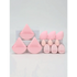 Small Medium and Large 12PCS Combination Set Makeup Puff Essential for Beginners Cosmetic Puff Set Makeup Foundation Sponge Makeup Puff by Dropshee