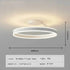LED Ceiling Fan with Remote Control Chandelier by DSERS