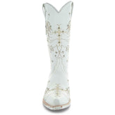 White Rhinestone Cowgirl Boots (Wedding Cowgirl Boots) Cowgirl Boots by Soto Boots