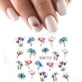 Spring Flower Leaf Nail Decals Nail Art Kits & Accessories by Shop5370096 Store