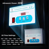 Stainless Steel 800ml Ultrasonic Cleaner 40khz Ultrasonic Cleaner by DSERS