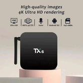 Tanix TX6 Allwinner H313 Quad Core TV Box TV Stream Box by Smartwatch China Store