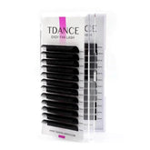 TDANCE Individual Easy Fan Eyelashes Extension Faux Mink Soft Natural Volume Makeup Fast Blooming False Lash Growth Lift Beauty Eyelashes Extension by Dropshee