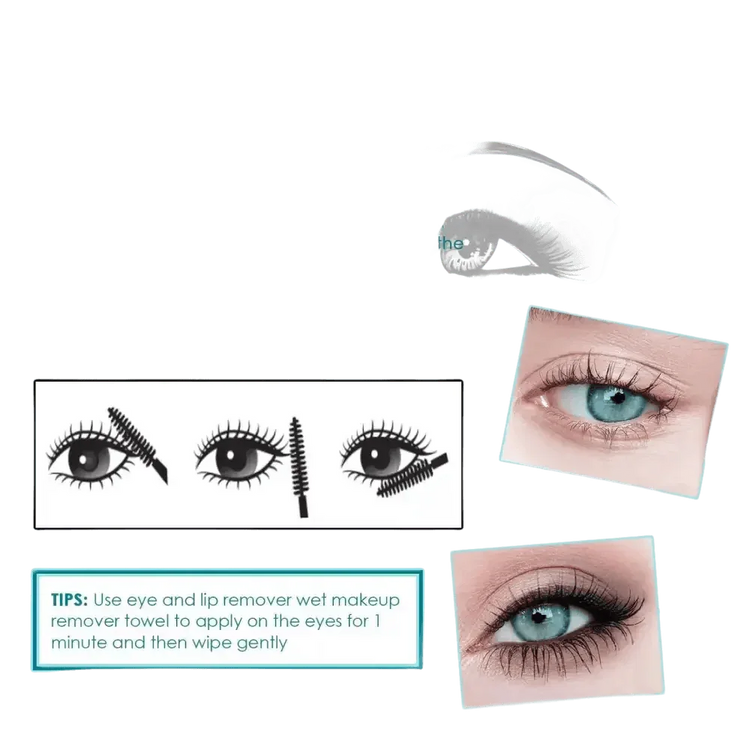 Teal Mascara Liquid Lash Extensions lash brush for eyelash extensions Makeup by CJ