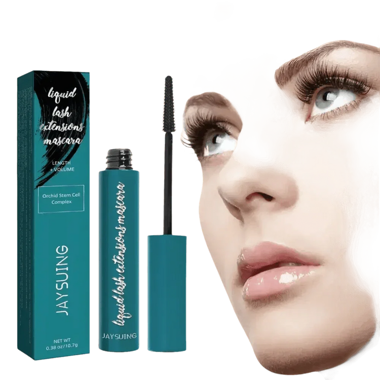 Teal Mascara Liquid Lash Extensions lash brush for eyelash extensions Makeup by CJ