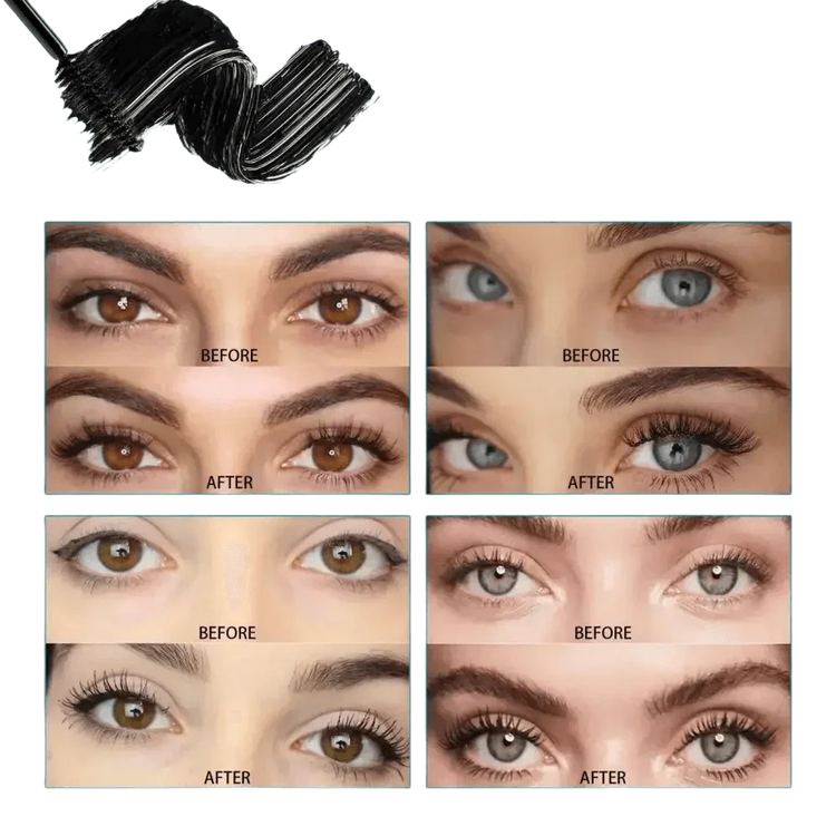 Teal Mascara Liquid Lash Extensions lash brush for eyelash extensions Makeup by CJ