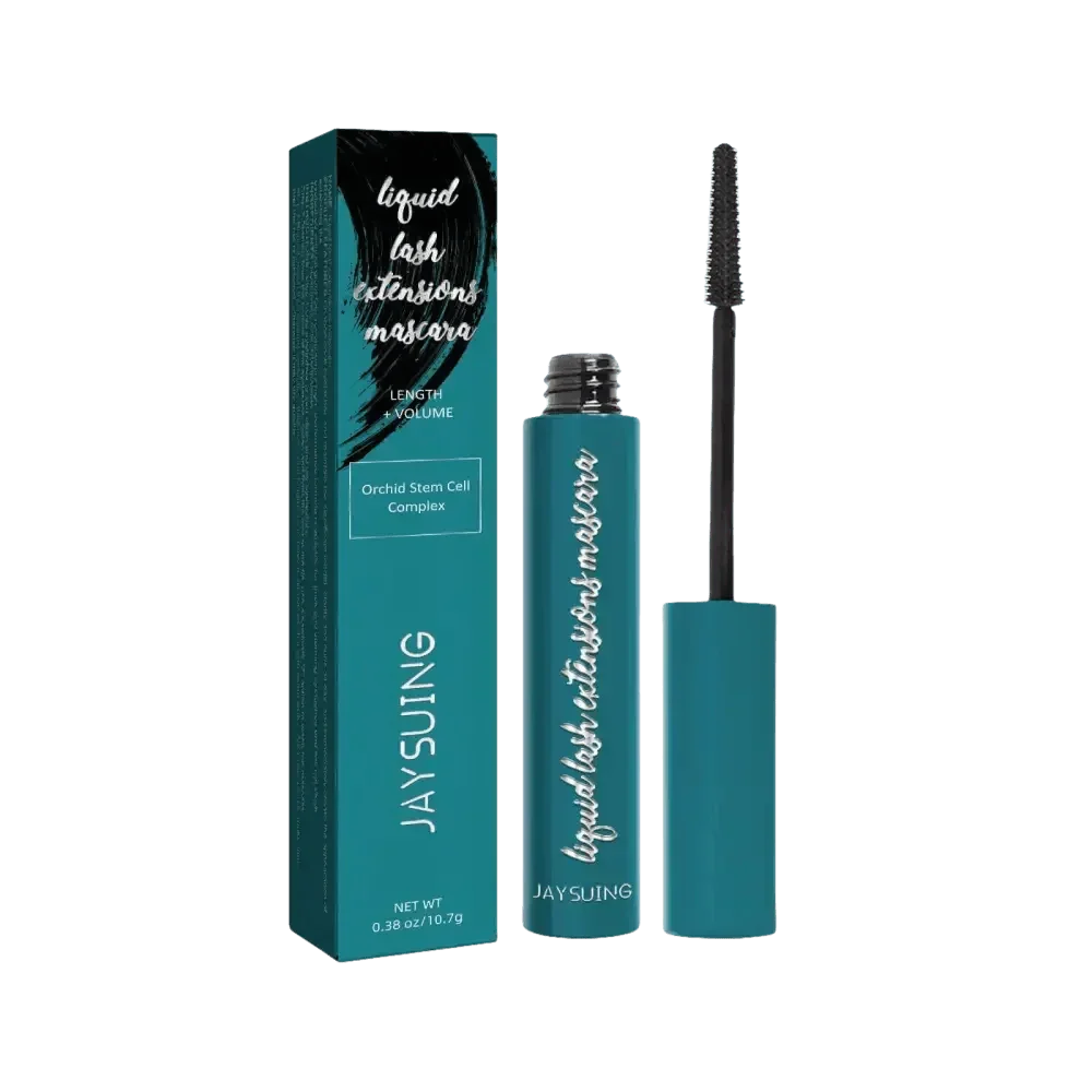 Teal Mascara Liquid Lash Extensions lash brush for eyelash extensions Makeup by CJ