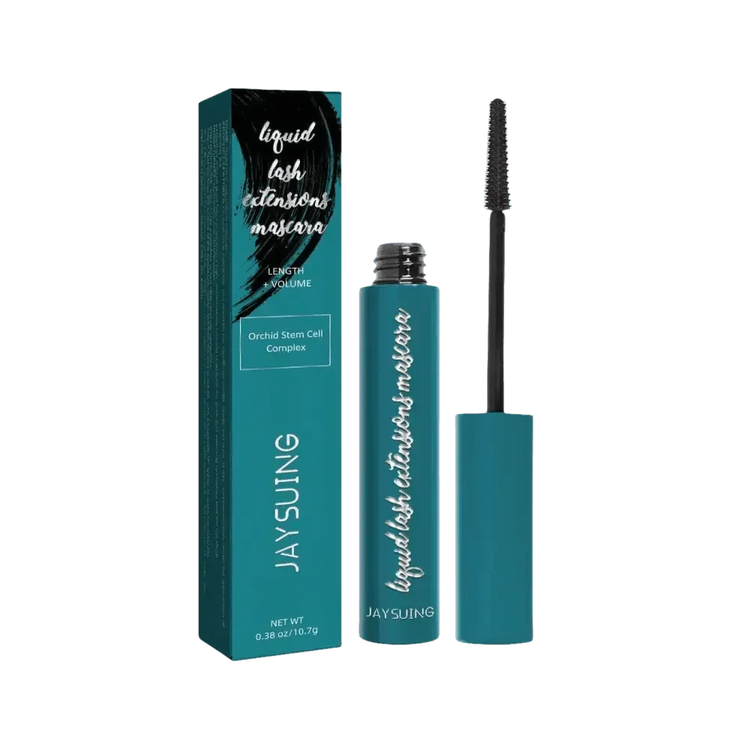 Teal Mascara Liquid Lash Extensions lash brush for eyelash extensions Makeup by CJ