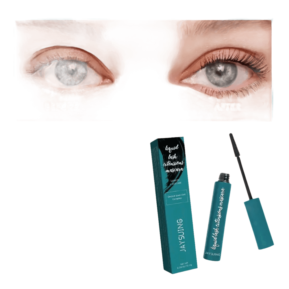 Teal Mascara Liquid Lash Extensions lash brush for eyelash extensions Makeup by CJ