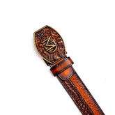 Texas Belt Aged Brown Belts by Marco Di Milano
