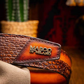 Texas Belt Aged Maple Belts by Marco Di Milano