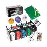 Texas Holdem Poker Chip Set Poker Chips & Sets by Shop1103404233 Store