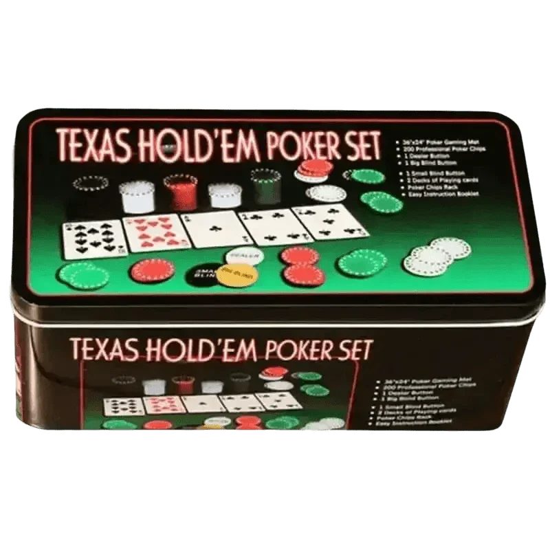 Texas Holdem Poker Chip Set Poker Chips & Sets by Shop1103404233 Store