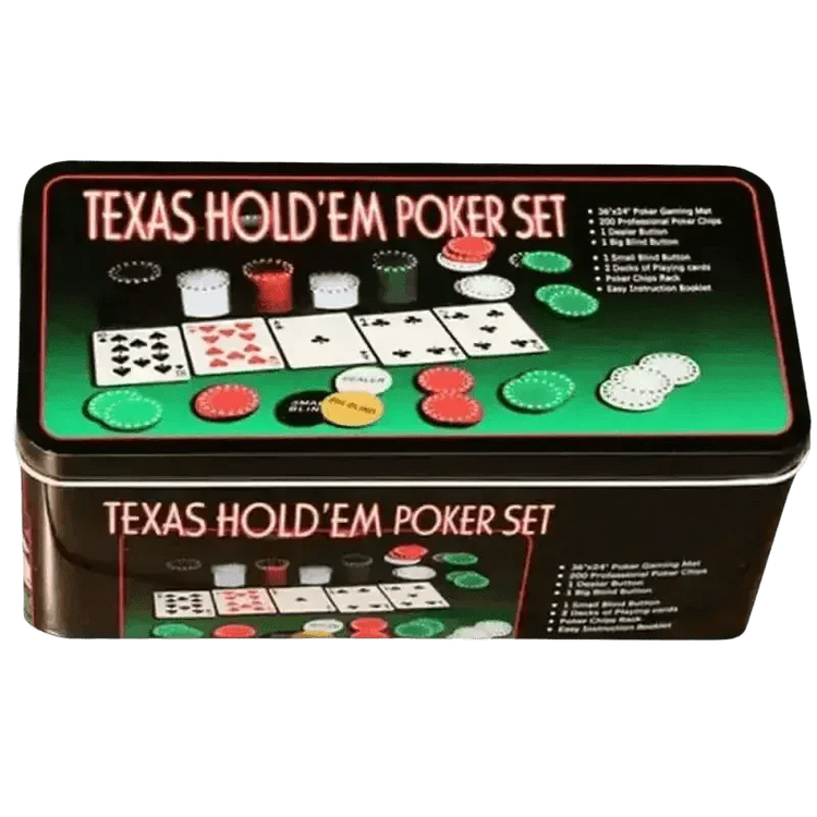 Texas Holdem Poker Chip Set Poker Chips & Sets by Shop1103404233 Store