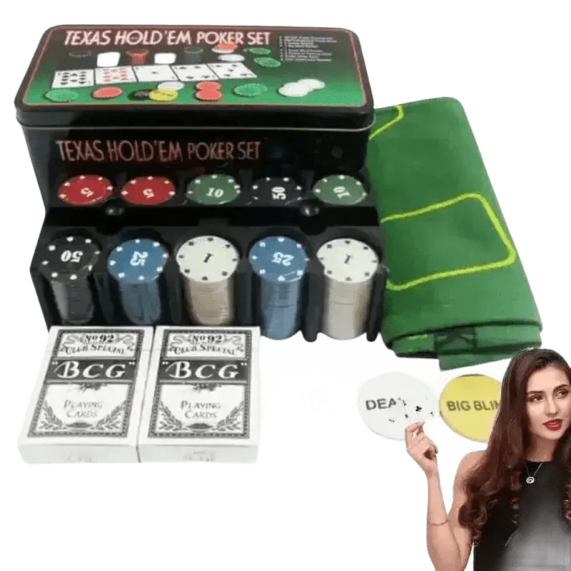 Texas Holdem Poker Chip Set Poker Chips & Sets by Shop1103404233 Store