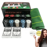 Texas Holdem Poker Chip Set Poker Chips & Sets by Shop1103404233 Store