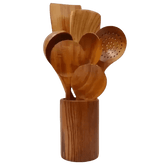 Thailand Wood Kitchenware Cooking Spoons Set Kitchenware by Warm Comfy Life Store